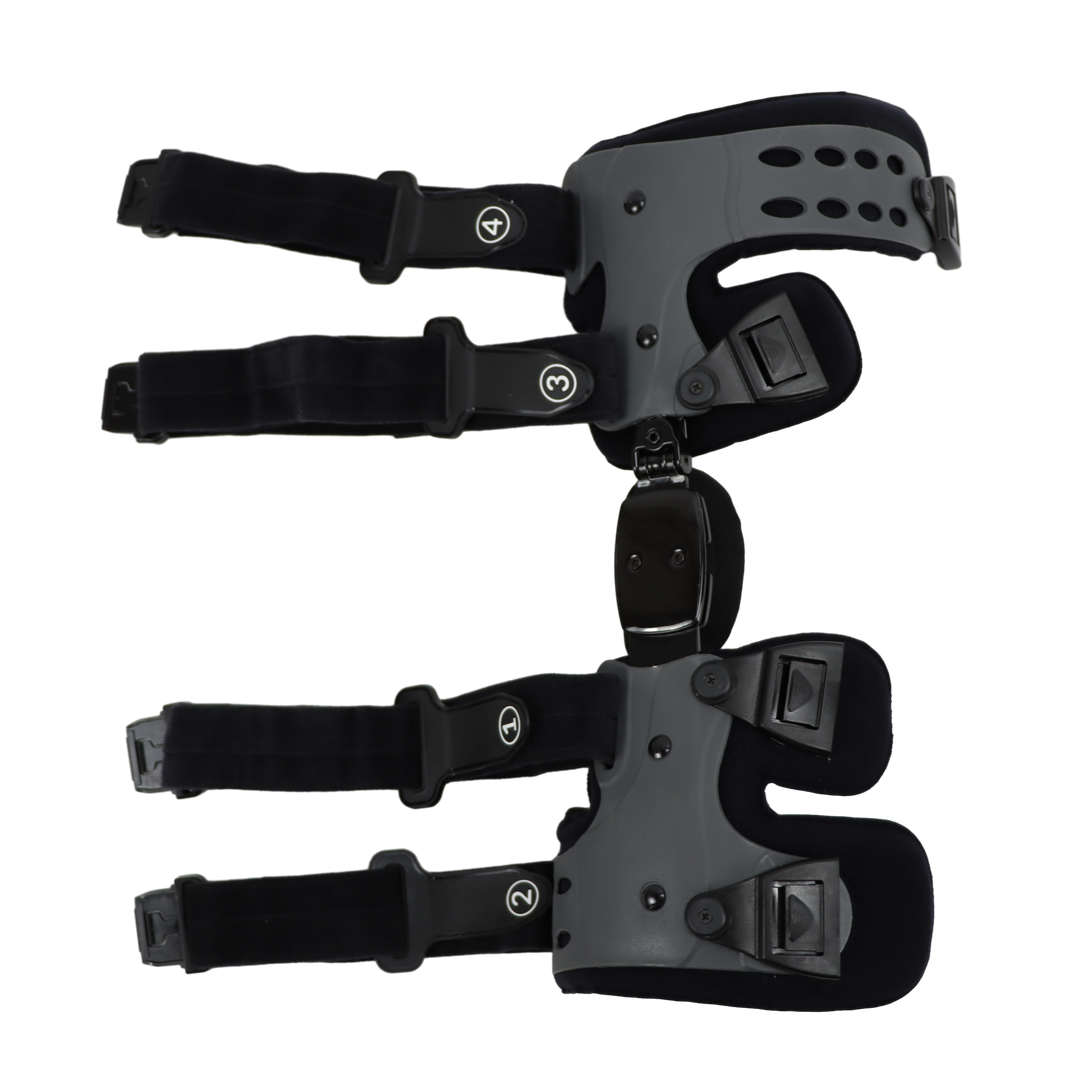Adjustable Knee Brace - KneeEase-Black - Left Leg-State of Style