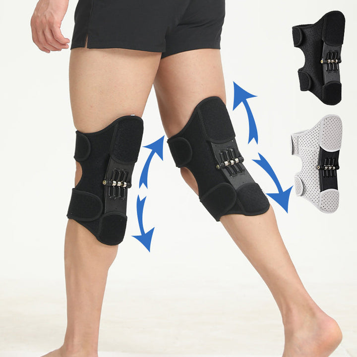 Adjustable Knee Brace with Hinges - FlexiKnee-Black-M (32.99–35.01 cm)-State of Style