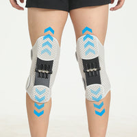 Adjustable Knee Brace with Hinges - FlexiKnee-Black-M (32.99–35.01 cm)-State of Style