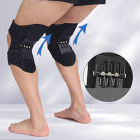Adjustable Knee Brace with Hinges - FlexiKnee-Black-M (32.99–35.01 cm)-State of Style