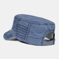 Adjustable Military Men's Cap – Mason-Blue-State of Style