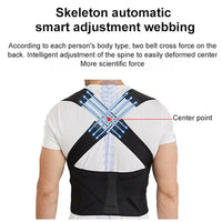 ADJUSTABLE POSTURE CORRECTOR FOR WOMEN AND CHILDREN - BREATHABLE BACK SUPPORT-support strip style-State of Style