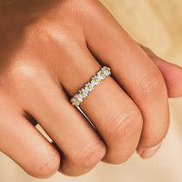 Adjustable Silver Daisy Ring - Fiora-State of Style