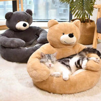 Adjustable Teddy Bear - SnuggleBear-Khaki-S-State of Style