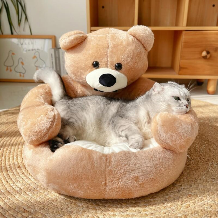 Adjustable Teddy Bear - SnuggleBear-Khaki-S-State of Style