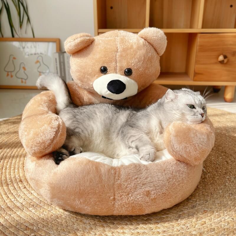 Adjustable Teddy Bear - SnuggleBear-Khaki-S-State of Style
