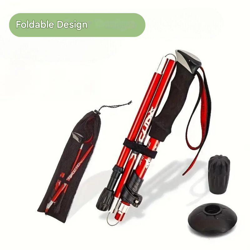 Adjustable Walking Stick - TrekPro-Black-State of Style