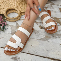 Adjustable Women's Sandals with Sturdy Sole – Mira-Black-3-State of Style