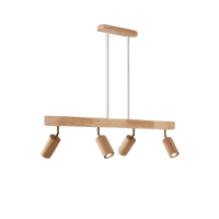 Adjustable Wooden Ceiling Spotlight - EcoLux-1-Warm White-White Oak-State of Style