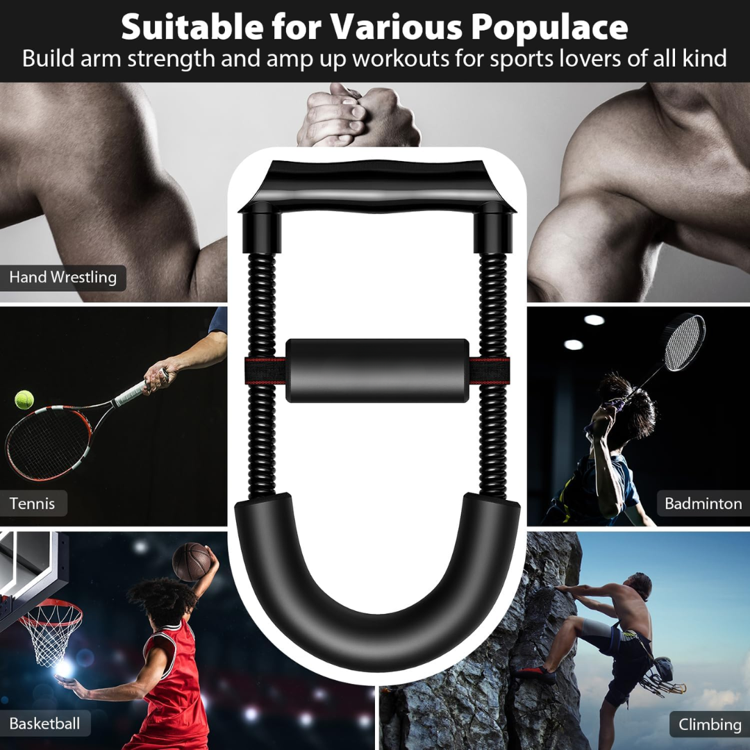 Adjustable Wrist and Forearm Strengthener - Hand Grip Trainer-Ratio: 5.00 kg – Length: 29.01 cm-State of Style