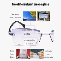 Advanced Anti-Blue Light Multifocal Reading Glasses - SapphireView-Gold-'+1.00/ 40-45 YEARS'-State of Style