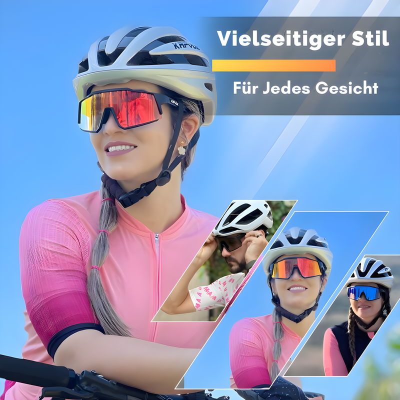 Advanced Cycling Glasses - VisioPro-White-State of Style