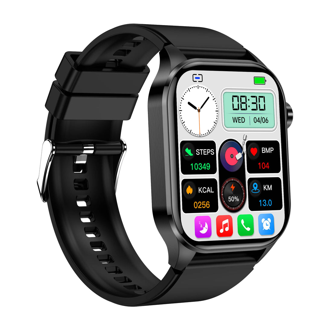 Advanced Health & Fitness Smartwatch – VitaSense-Brown-State of Style