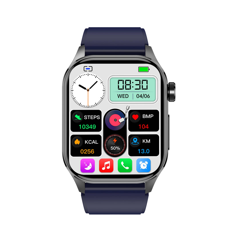 Advanced Health & Fitness Smartwatch – VitaSense-Brown-State of Style