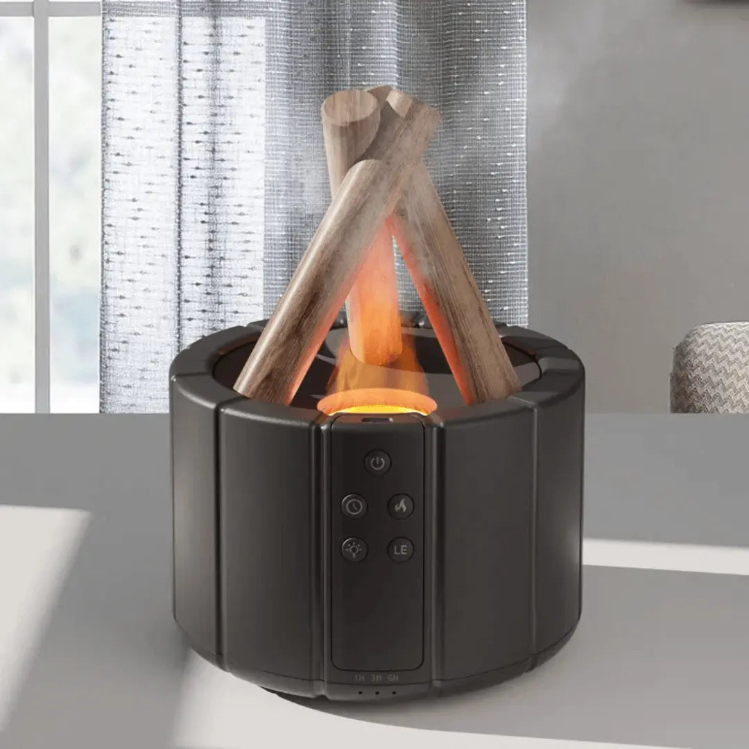 Air Humidifier - FlameMist-Black Case with 1 Colours-State of Style