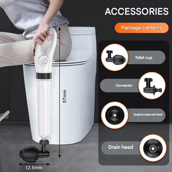 Air Pressure Unblocker (Adjustable 1–8 bar) - BlastAir-State of Style