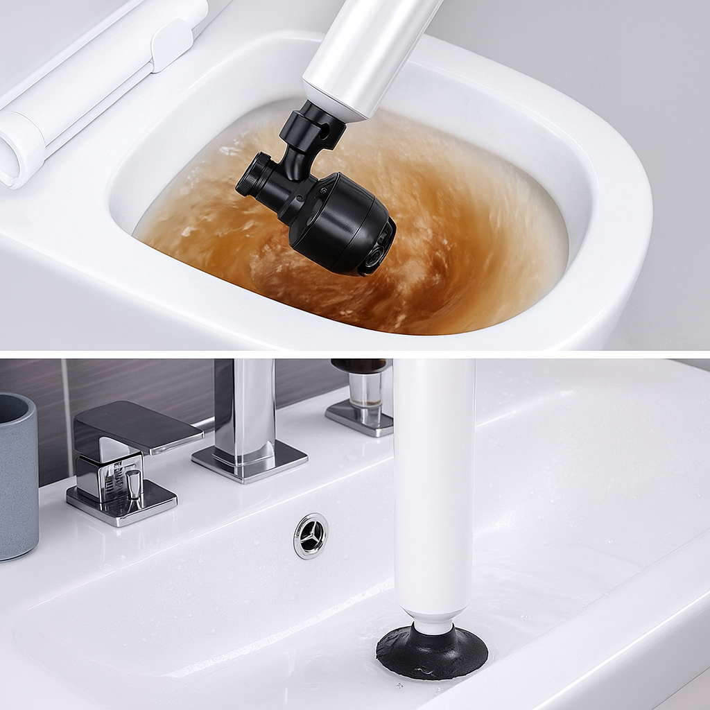 Air Pressure Unblocker (Adjustable 1–8 bar) - BlastAir-State of Style