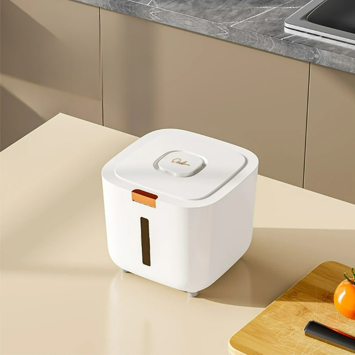 Air-tight Grain Dispenser with Lid (5–10 kg) - GranoBox-5 kg-State of Style