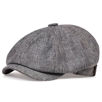 Airy retro men's cap for spring and summer – Alfie-Black-State of Style