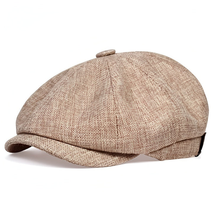 Airy retro men's cap for spring and summer – Alfie-Khaki-State of Style