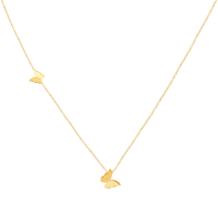 Alara Spring Butterfly Necklace-Gold-State of Style