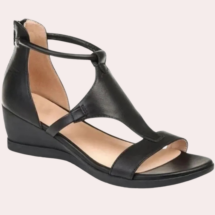 Aldys - Elegant Summer Sandals for Women-Black-3.5-State of Style