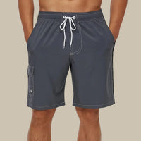 Alexander Swim Shorts | Quick-Drying & Comfortable-Grey-S-State of Style