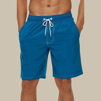 Alexander Swim Shorts | Quick-Drying & Comfortable-Peacock Blue-S-State of Style