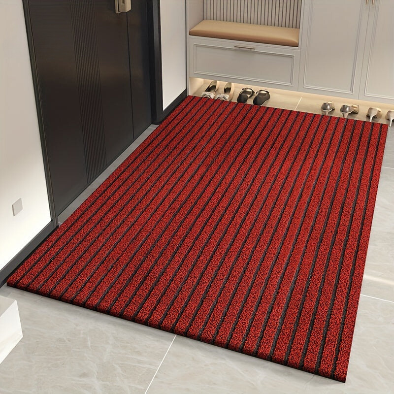 All-Season Door Mat for Indoor and Outdoor - WeatherGuard Pro-Red-50 x 80 cm-State of Style