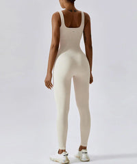 All-Season Women's Fitness Jumpsuit - Nova-Grey-S-State of Style