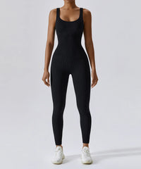 All-Season Women’s Fitness Jumpsuit – Nova-Grey-S-State of Style