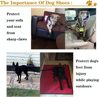 All-Weather Dog Boots for Safe Adventures-Black-1-State of Style