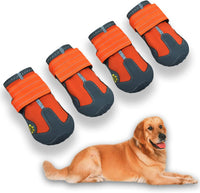 All-Weather Dog Boots for Safe Adventures-Orange-1-State of Style