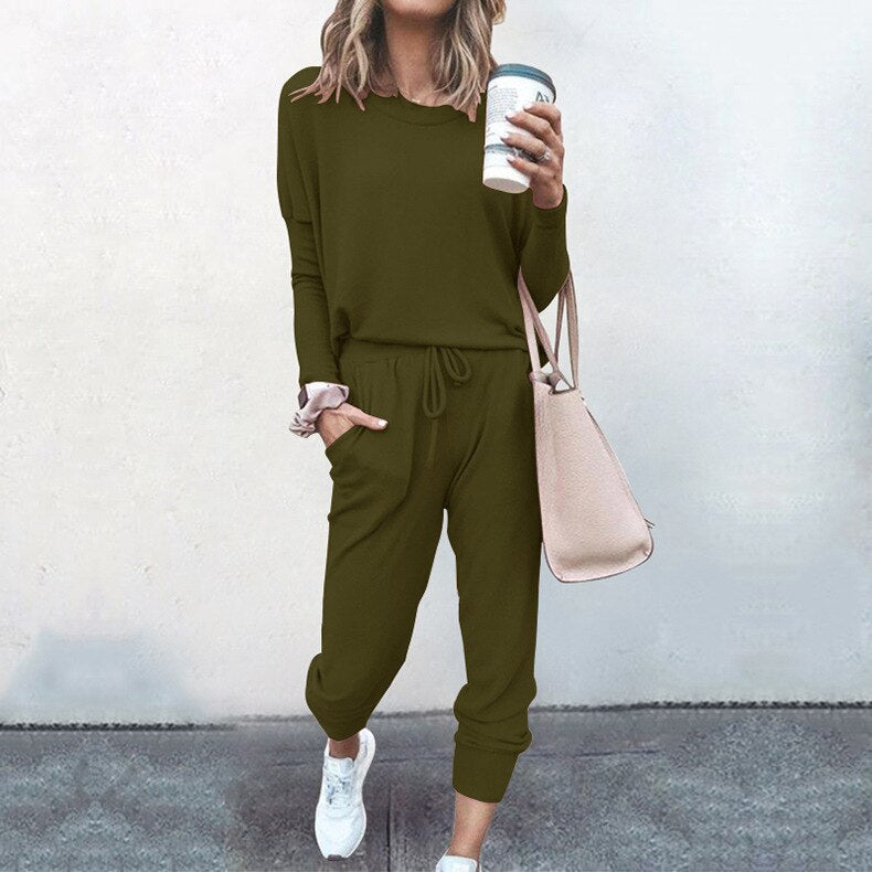 Ally Leisure Suit | Effortless Comfort & Everyday Style-Light Grey-S-State of Style