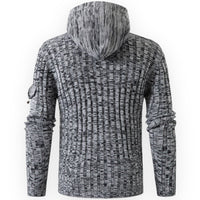 AlpineTrail Men's Stylish Warm Fleece Hoodie-Brown-S-State of Style