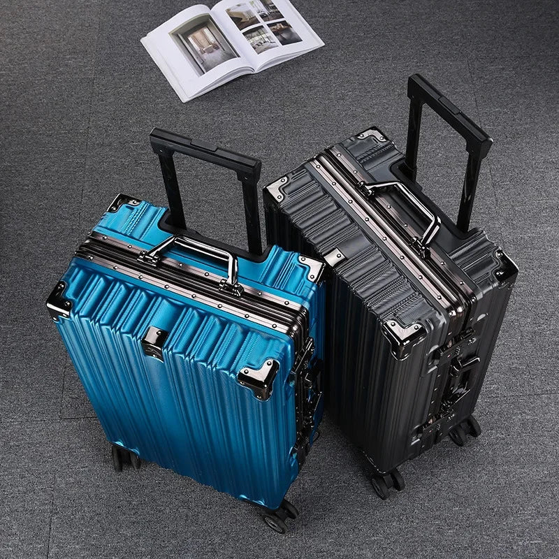 Aluminium frame hard-shell case – Reykjavik-Red-S (40 L)-State of Style