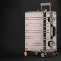 Aluminium-Magnesium Case – Vienna Voyager-Titanium Gold-M (65L)-State of Style