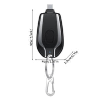 Always have a full battery at hand - PocketCharge™-iPhone-Black-State of Style