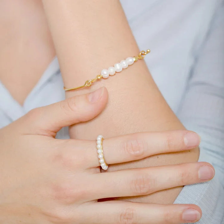 Amaris Pearl Ring of Elegance-Gold-5-State of Style