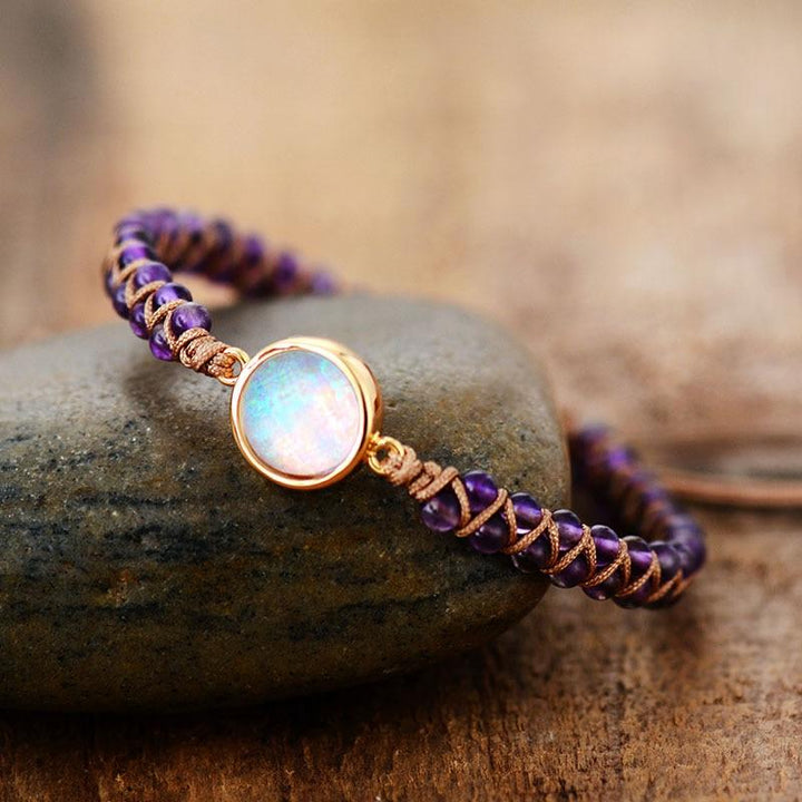 Amethyst Healing Bracelet - Serenya-State of Style