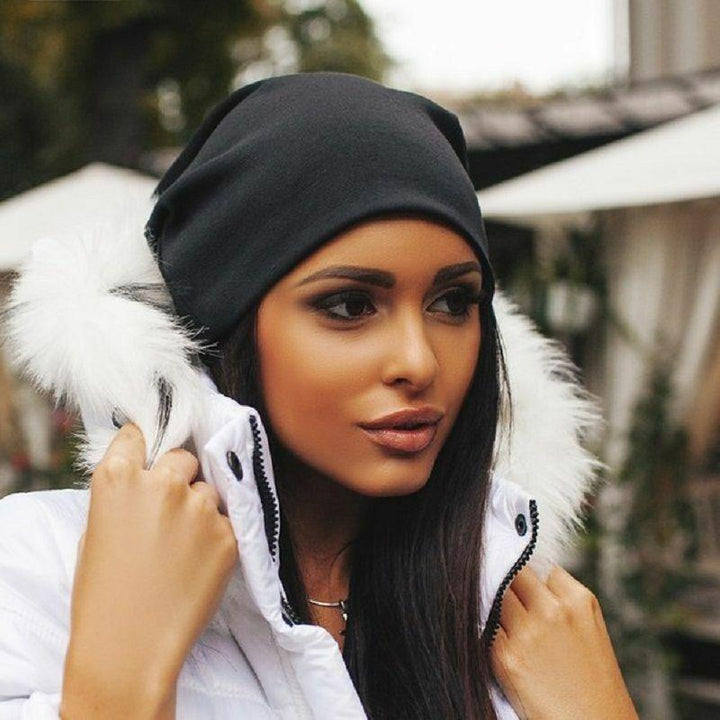 Amy Beanie | Soft and Stylish-Black-State of Style