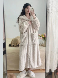 Amy Nightfall Bathrobe | Cosy and Warm-M-State of Style