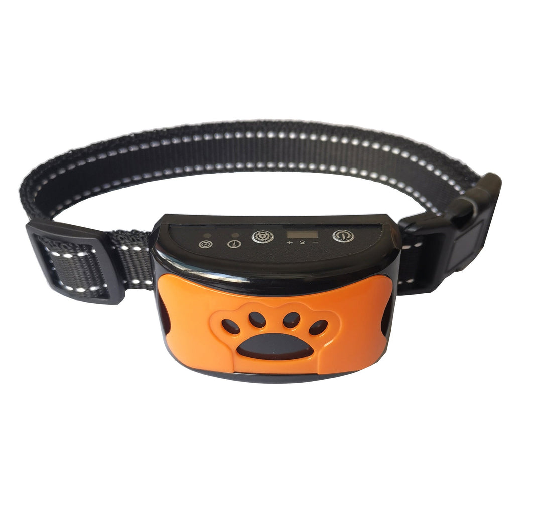 Animal-Friendly Anti-Bark Dog Training Collar - CalmVibes-Orange-State of Style