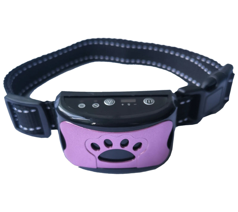 Animal-Friendly Anti-Bark Dog Training Collar - CalmVibes-Purple-State of Style
