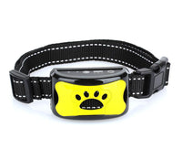 Animal-Friendly Anti-Bark Dog Training Collar - CalmVibes-Yellow-State of Style