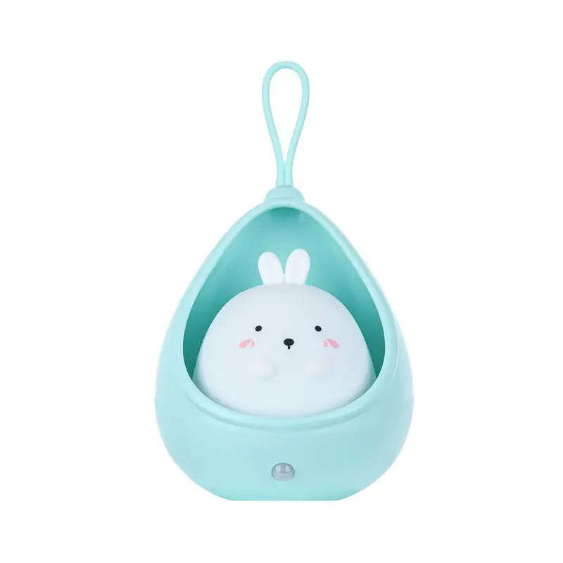 Animal Night Light - PurrLight-Blue-Rabbit-State of Style