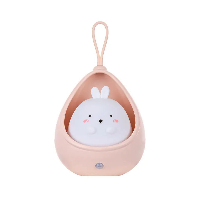 Animal Night Light - PurrLight-Pink-Rabbit-State of Style