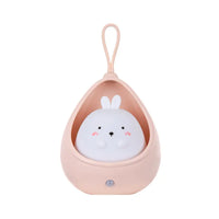 Animal Night Light - PurrLight-Pink-Rabbit-State of Style