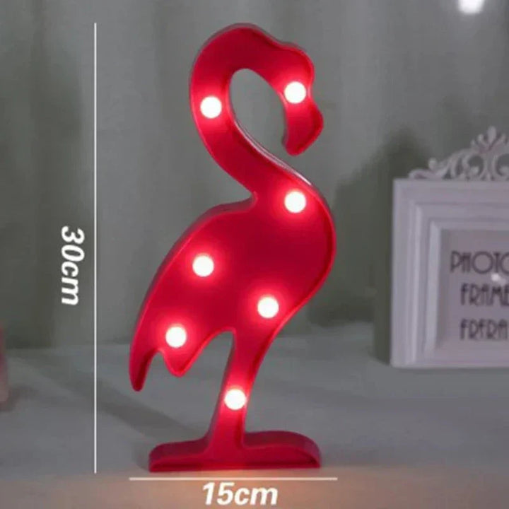 Animal Table Lamp - WildGlow-Giraffe Orange-State of Style