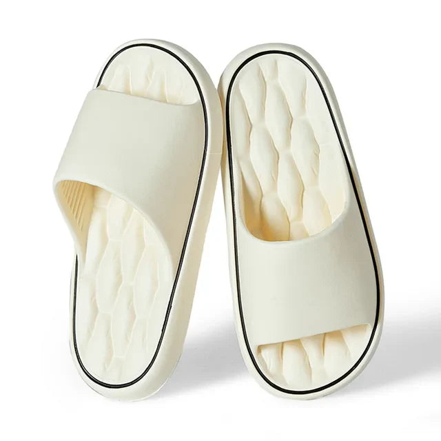 Anna - Orthopedische Crèmekleurige Slippers-Beige-36-37(past op 35-36)-State of Style
